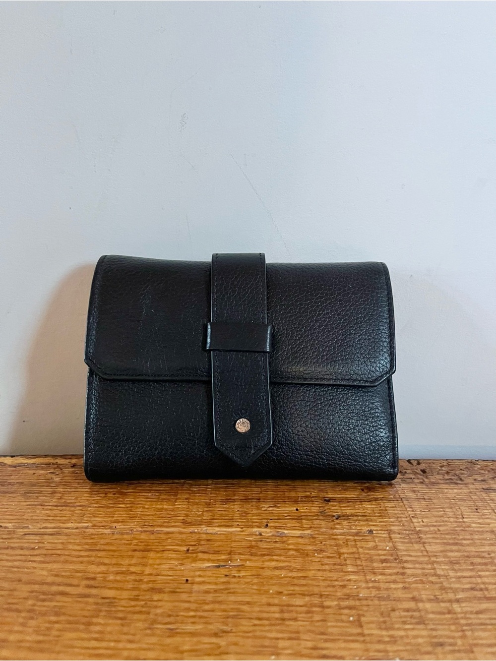 Danier Black Leather Wallet